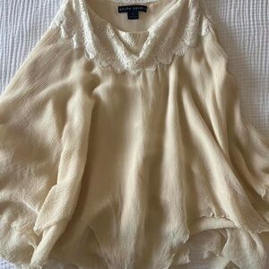 Ralph Lauren Black Label silk chiffon fairy midi skirt